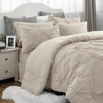 Comforter Set Brushed Microfiber Lightweight All-Season Warmth