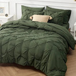 Comforter Set Brushed Microfiber Lightweight All-Season Warmth