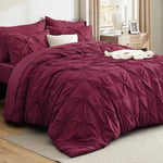 Comforter Set Brushed Microfiber Lightweight All-Season Warmth