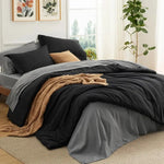 Comforter Set Brushed Microfiber Lightweight All-Season Warmth