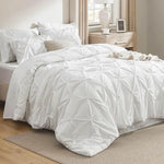 Comforter Set Brushed Microfiber Lightweight All-Season Warmth