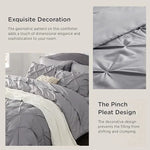Comforter Set Brushed Microfiber Lightweight All-Season Warmth