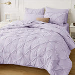 Comforter Set Brushed Microfiber Lightweight All-Season Warmth