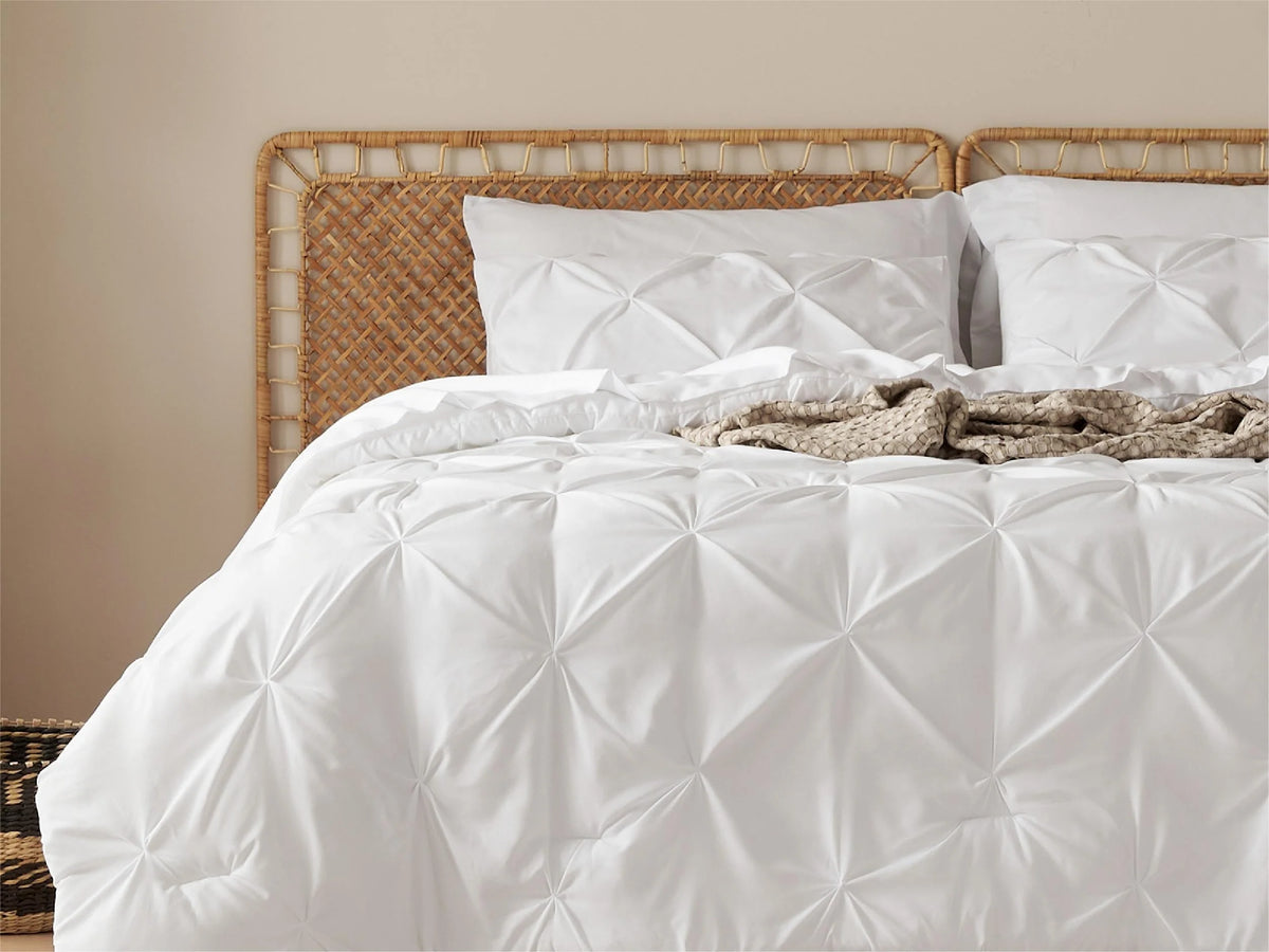 Comforter Set Brushed Microfiber Lightweight All-Season Warmth