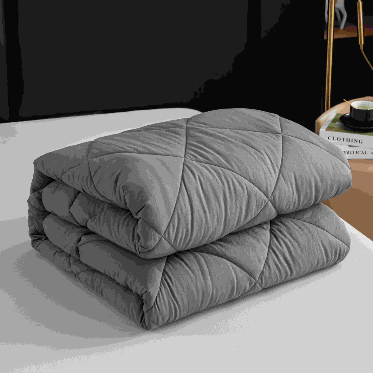 Comforter Set Hotel-Style All-Season Machine Washable Set of 3