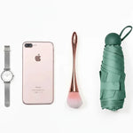 Compact Umbrella Capsule Design Water-Repellent Lightweight