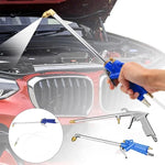 Compressed Air Blow Gun Long Reach Brass Tip Flexible Hose
