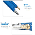 Compressed Air Blow Gun Long Reach Brass Tip Flexible Hose