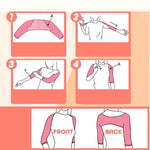 Compression Arm Sleeves Posture Support Seamless Shaping