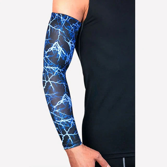 Compression Arm Sleeves Seamless & Breathable UV Protection