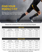 Compression Socks Graduated 20-30 mmHg Moisture-Wicking & Antibacterial