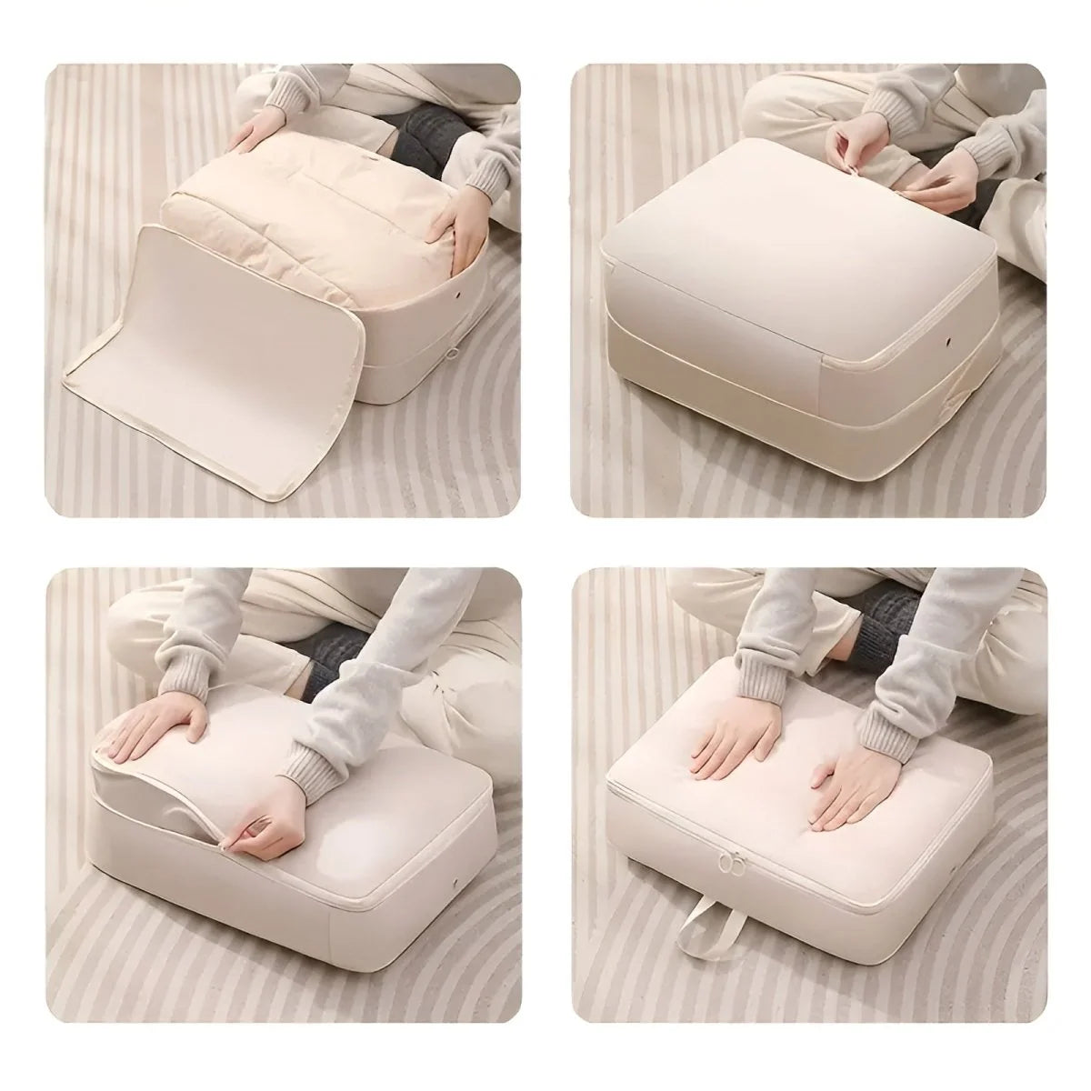 Compression Storage Bag Airtight Up To 50% Space-Saving