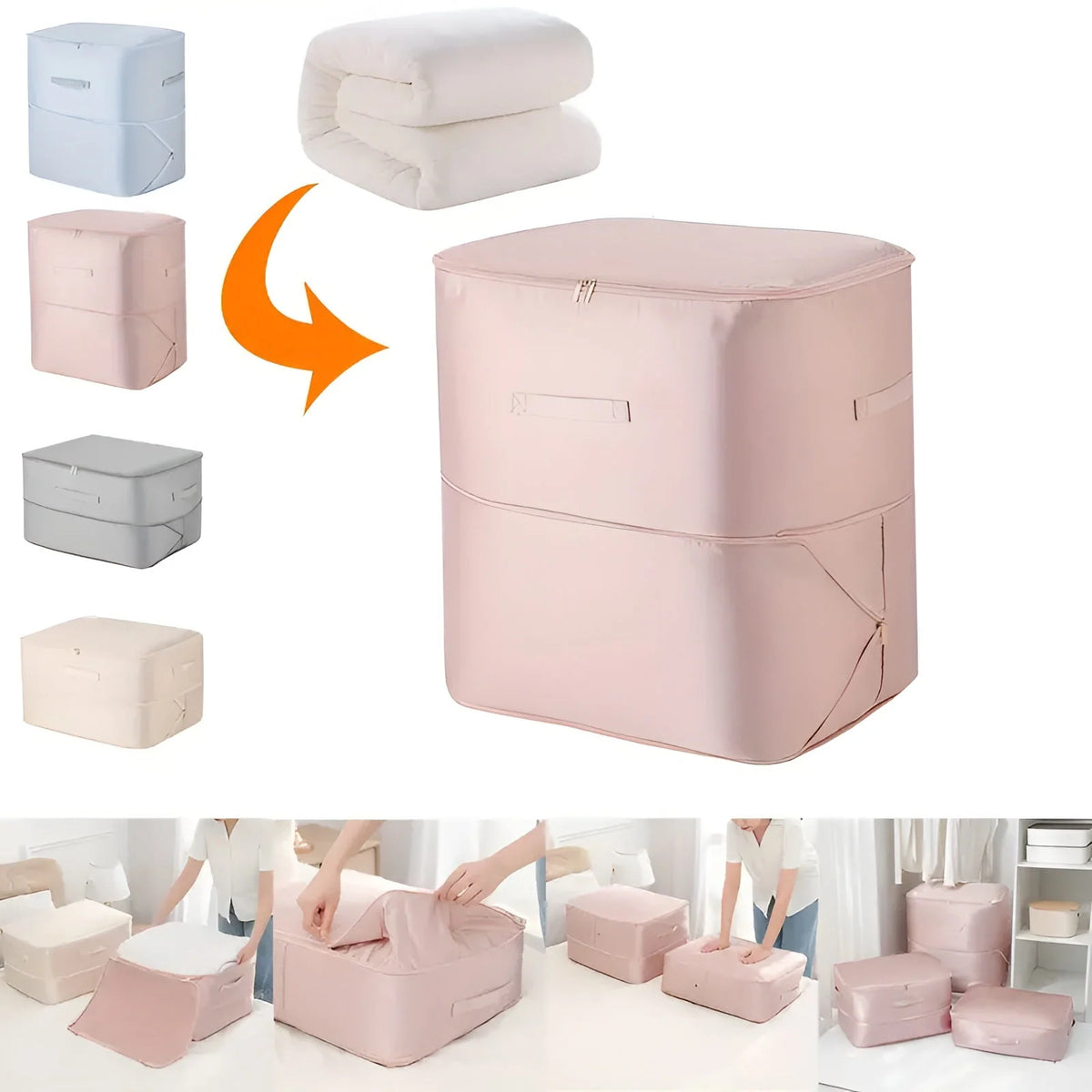 Compression Storage Bag Space-Saving Airtight Reusable
