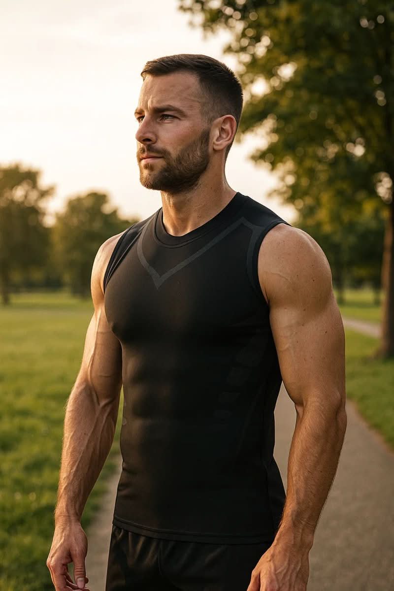 Compression Vest Posture Support Breathable Stretch Fabric