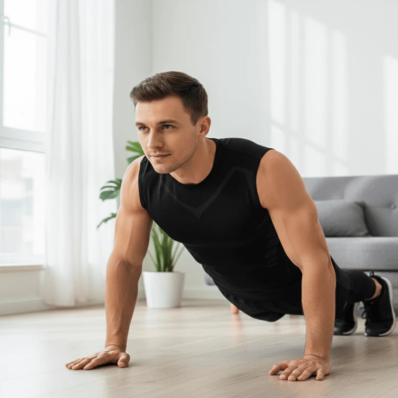 Compression Vest Posture Support Breathable Stretch Fabric