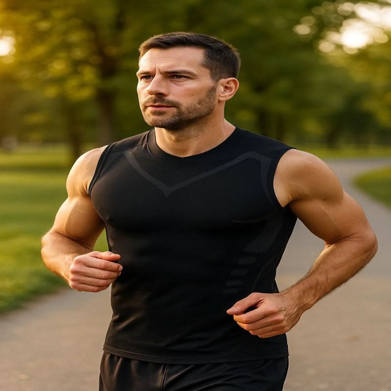 Compression Vest Posture Support Breathable Stretch Fabric