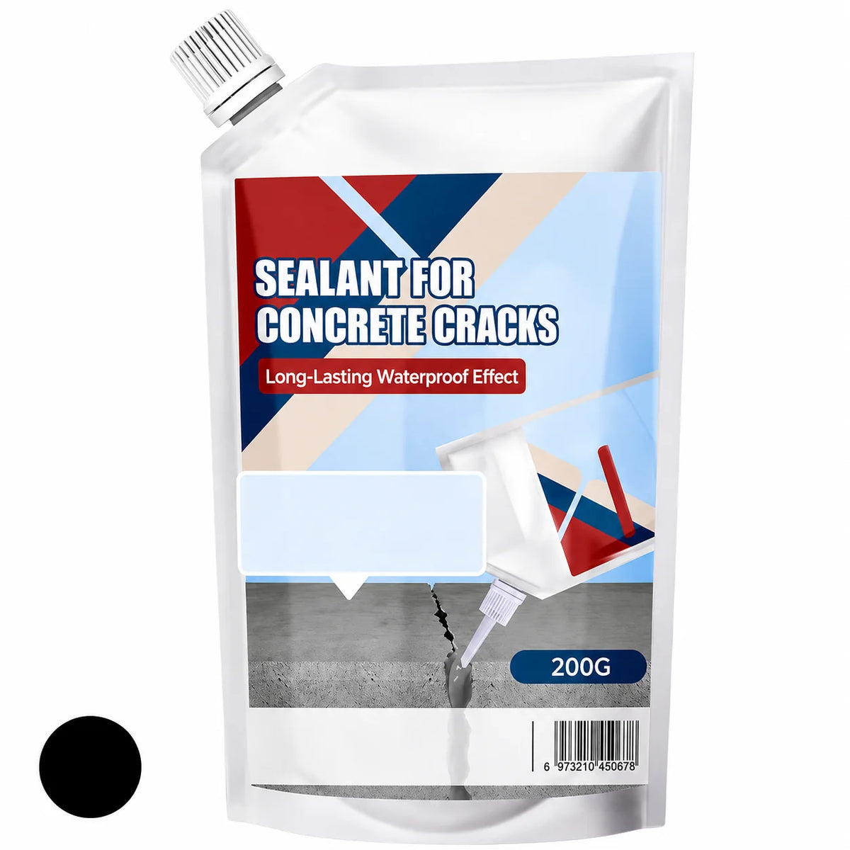 Concrete Crack Sealant Deep-Penetrating Flexible Waterproof Formula