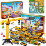Construction Advent Calendar 24 Pieces Fold-Out City Mat