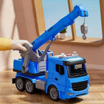 Construction Crane Toy Movable Rotating Arm Lights & Sound Effects