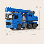 Construction Crane Toy Movable Rotating Arm Lights & Sound Effects