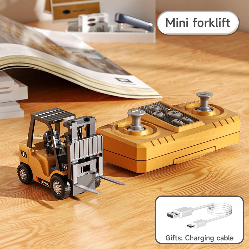 Construction Vehicle Remote-Controlled Moving Arm & Shovel