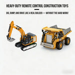 Construction Vehicle Remote-Controlled Moving Arm & Shovel
