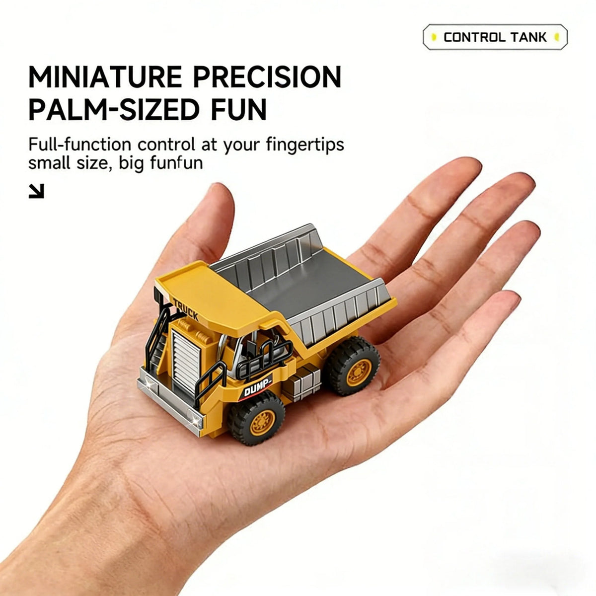 Construction Vehicle Remote-Controlled Moving Arm & Shovel