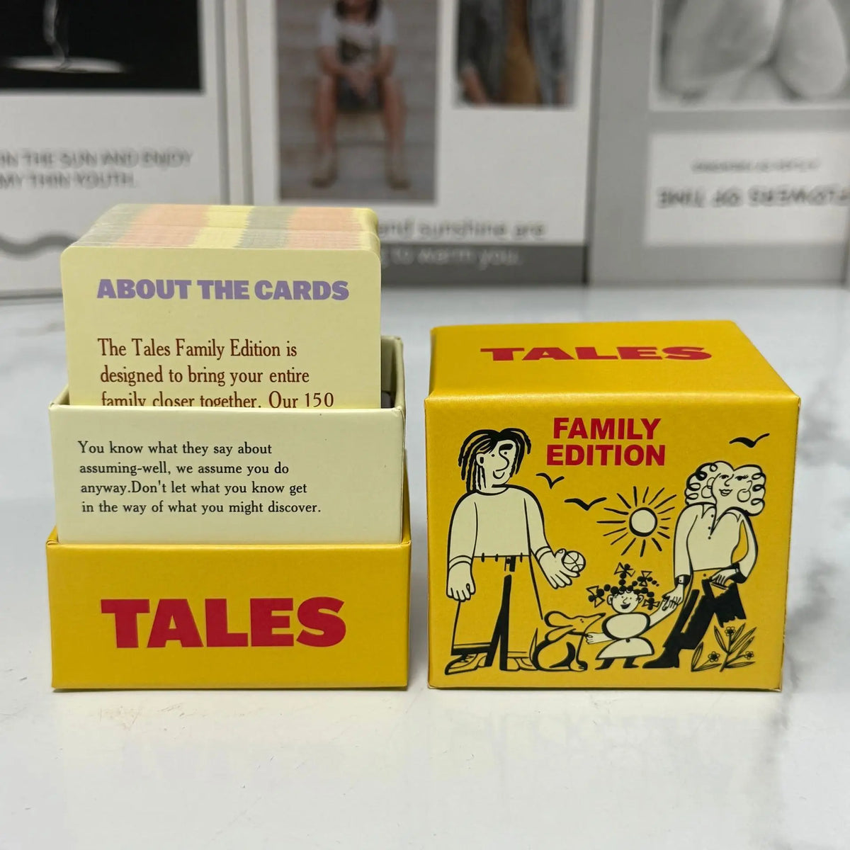 Conversation Card Game 150 Open-Ended Questions Couples & Family