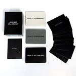 Conversation Card Game 99 Question & Challenge Cards 3 Levels