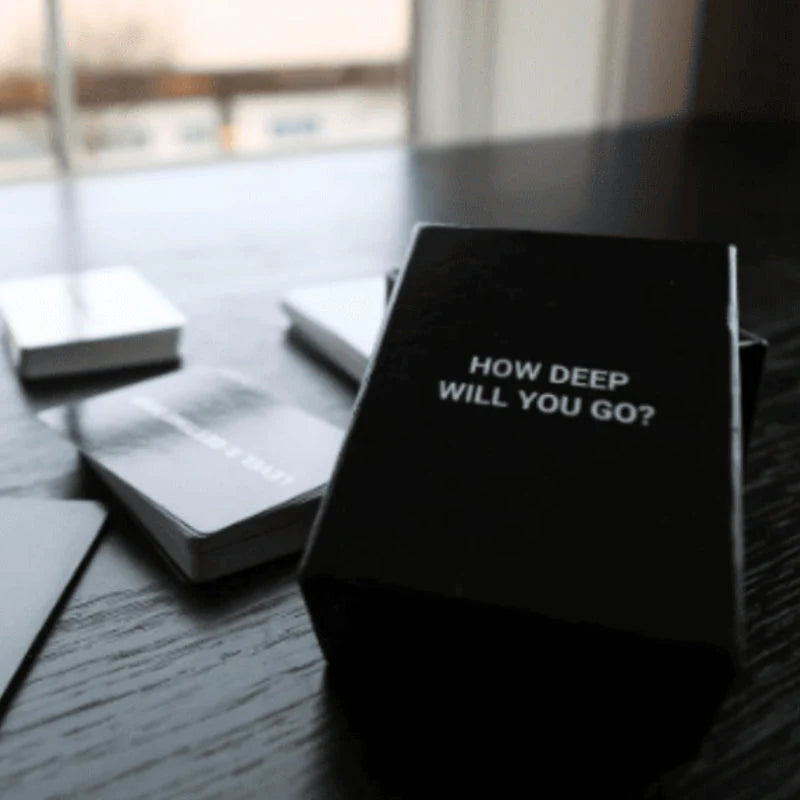 Conversation Card Game 99 Question & Challenge Cards 3 Levels