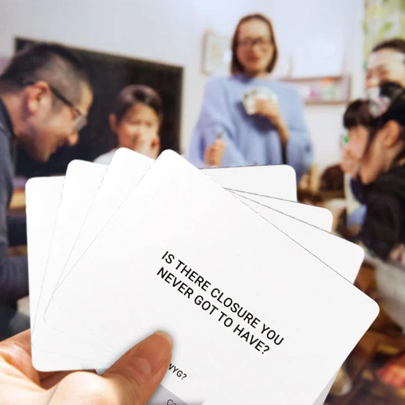 Conversation Card Game 99 Question & Challenge Cards 3 Levels
