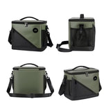 Cooler Tote Three-Layer Insulation Digital Temperature Display Adjustable Shoulder Strap
