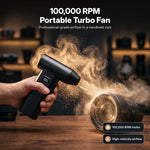 Cordless Air Duster High-Speed Built-In Light Battery Display