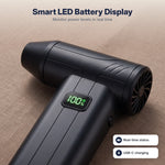 Cordless Air Duster High-Speed Built-In Light Battery Display