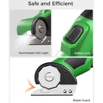 Cordless Electric Scissors Self-Sharpening 50 Minute Runtime