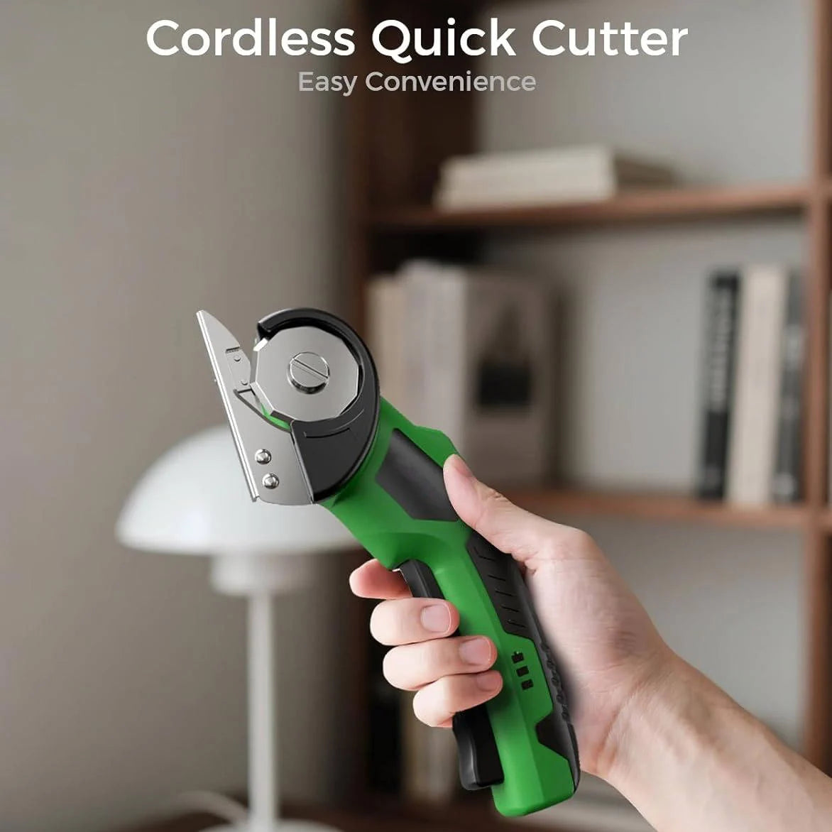 Cordless Electric Scissors Self-Sharpening 50 Minute Runtime
