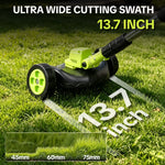 Cordless Lawn Mower 3-in-1 Trimmer & Edger