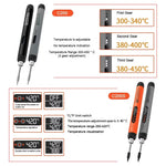 Cordless Soldering Iron Adjustable Temperature & USB Rechargeable