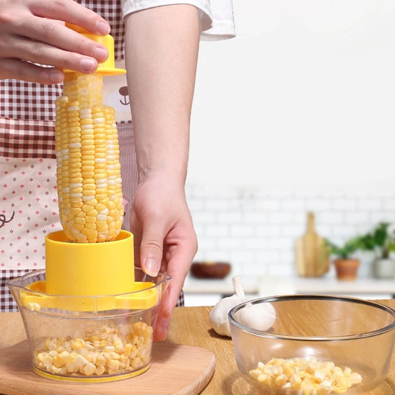 Corn Stripper Multifunctional Grater With Storage Container