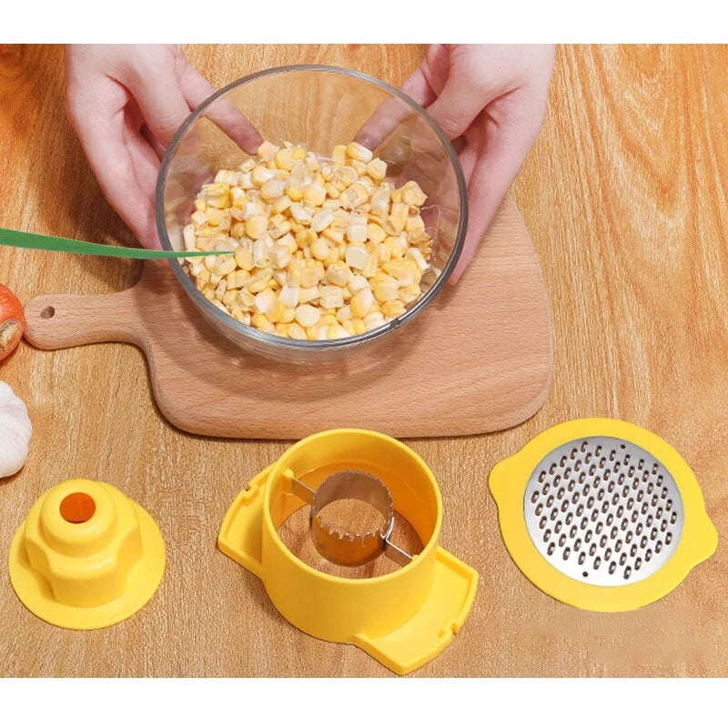 Corn Stripper Multifunctional Grater With Storage Container