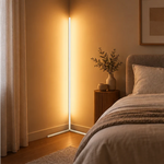 Corner Floor Lamp Dimmable LED Remote Control