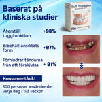 Cosmetic Denture Kit Moldable Warm-Water Fit Upper & Lower Set