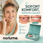 Cosmetic Denture Set Flexible Silicone Reusable Upper & Lower Fit