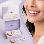 Cosmetic Denture Set Flexible Silicone Reusable Upper & Lower Fit