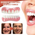 Cosmetic Denture Set Flexible Silicone Reusable Upper & Lower Fit