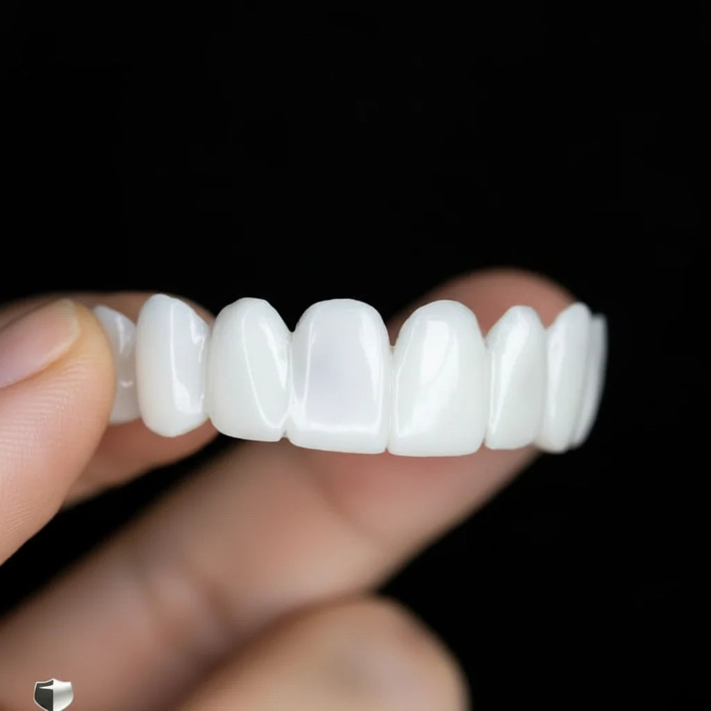 Cosmetic Denture White Adjustable Reusable
