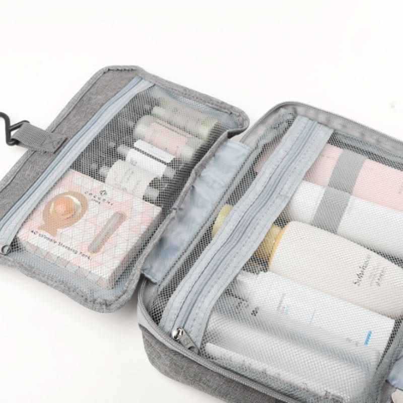 Cosmetic Organizer Compact Travel Design 4 Compartments