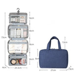 Cosmetic Organizer Compact Travel Design 4 Compartments