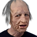 Costume Mask Full Head Natural Latex Lifelike Adult Fit