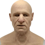 Costume Mask Full Head Natural Latex Lifelike Adult Fit